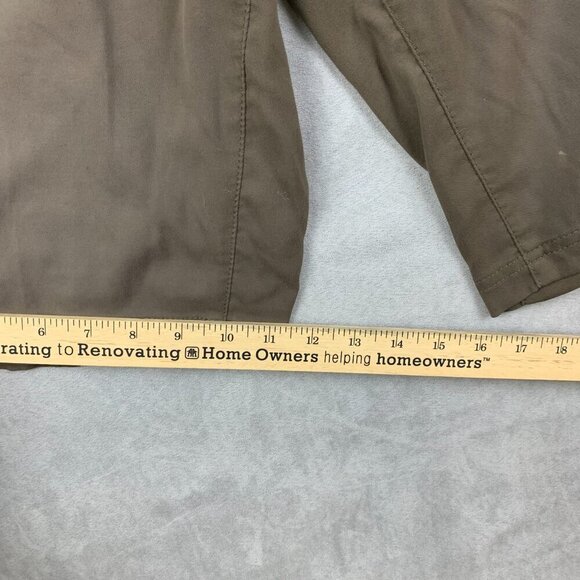 Prana Mens Shorts Small Brown Cargo Zion Belted 12" Inseam Outdoor Hiking UPF - Picture 9 of 11
